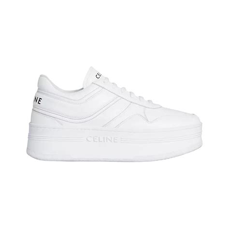 celceline block sneaker|celine optic white block sneakers.